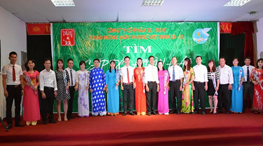 Công ty Cổ phần 22 tổ chức hội thi những “cặp đôi hoàn hảo”