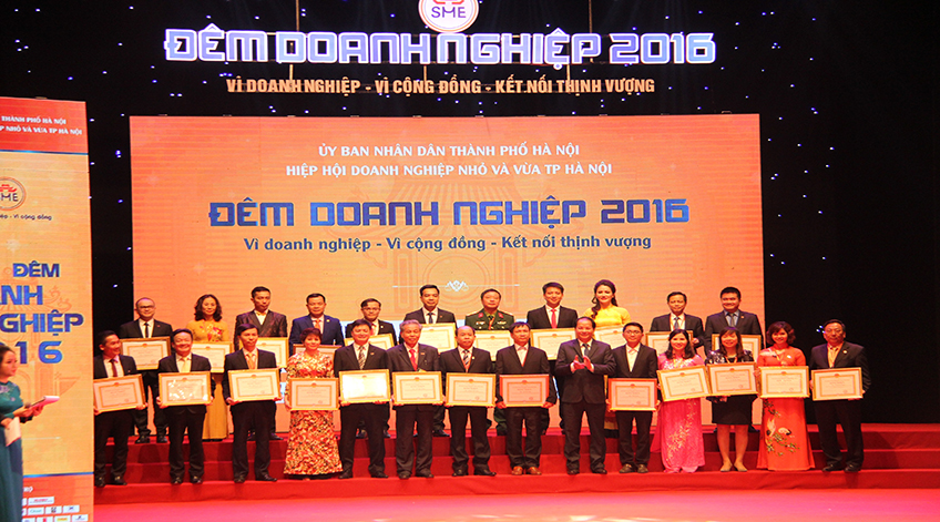 Đêm doanh nghiệp 2016 tôn vinh Công ty Cổ phần 22