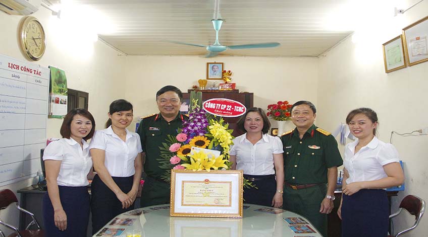 Công ty Cổ phần 22 tham gia Hội thi giáo viên dậy giỏi toàn Quân năm 2017