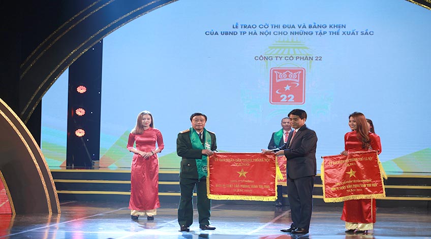 Đêm doanh nghiệp 2017 tôn vinh Công ty Cổ phần 22