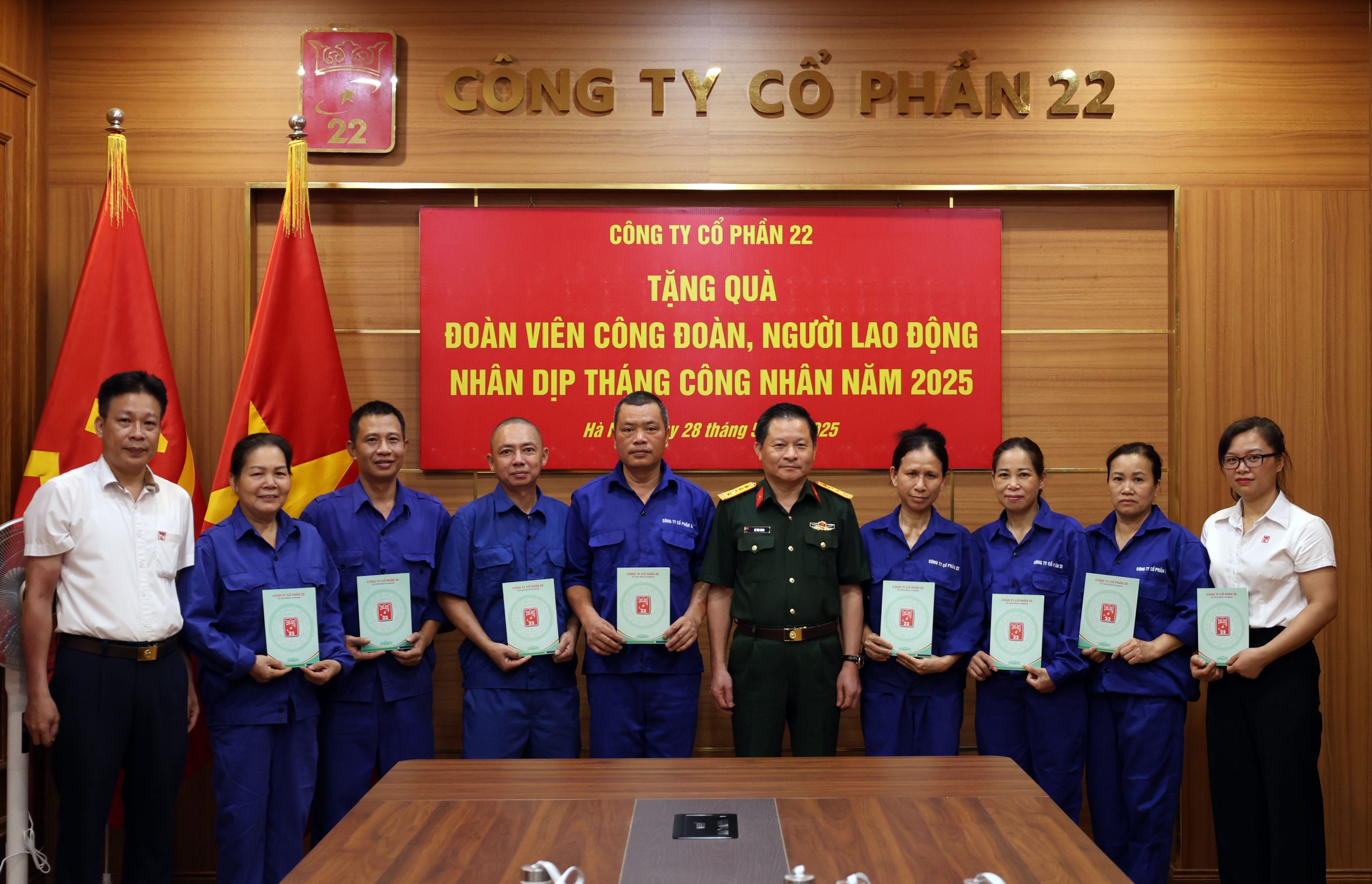 Công ty Cổ phần 22 tổ chức hoạt động hưởng ứng  tháng công nhân năm 2025