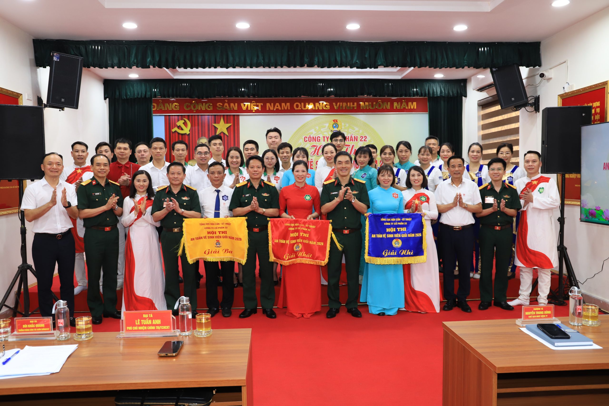 Công ty Cổ phần 22 nâng cao văn hóa an toàn lao động qua hội thi