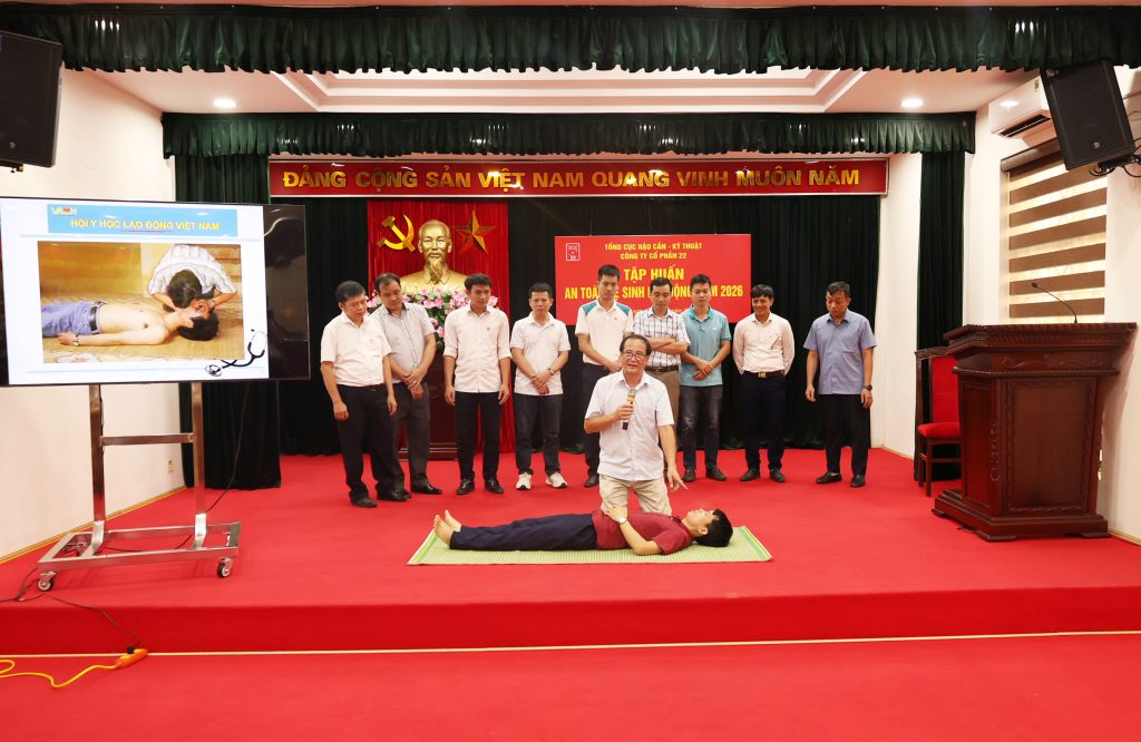 Công ty Cổ phần 22 nâng cao chất lượng công tác an toàn, vệ sinh lao động