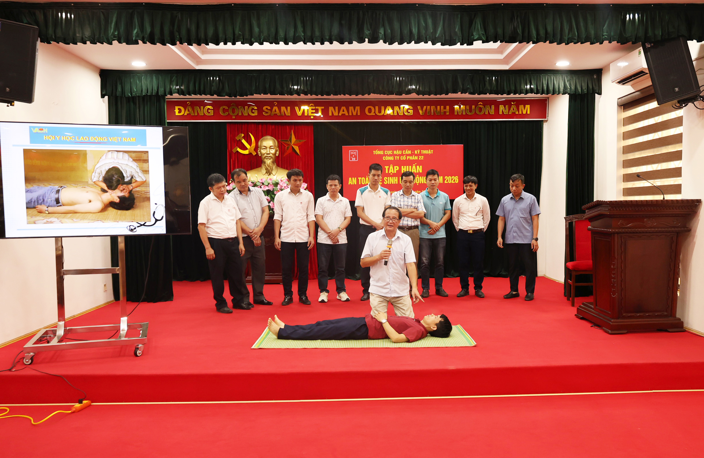 Công ty Cổ phần 22 nâng cao chất lượng công tác an toàn, vệ sinh lao động